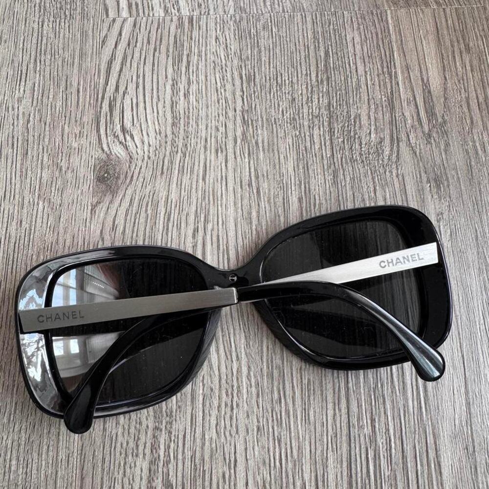 Authentic Black Chanel Sunglasses - Picture 4 of 4